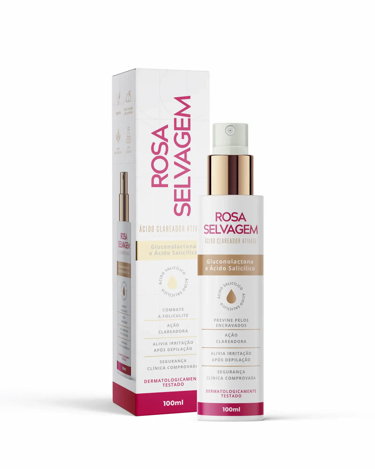 Rosa Selvagem - Ácido Clareador