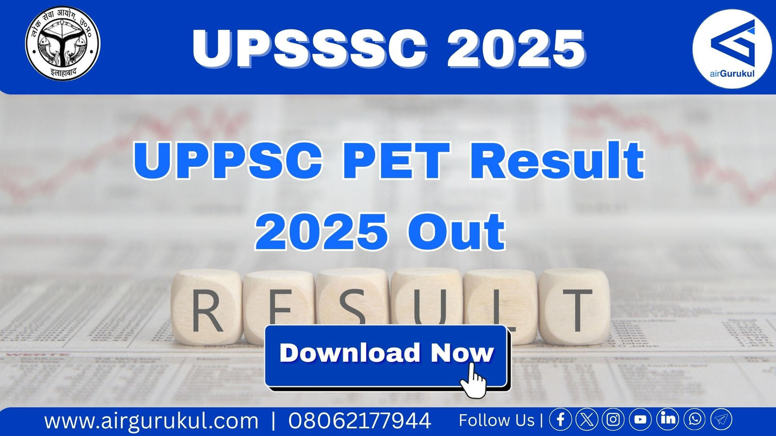 UPSSSC PET Result 2025 Released – Download Scorecard & Check Status