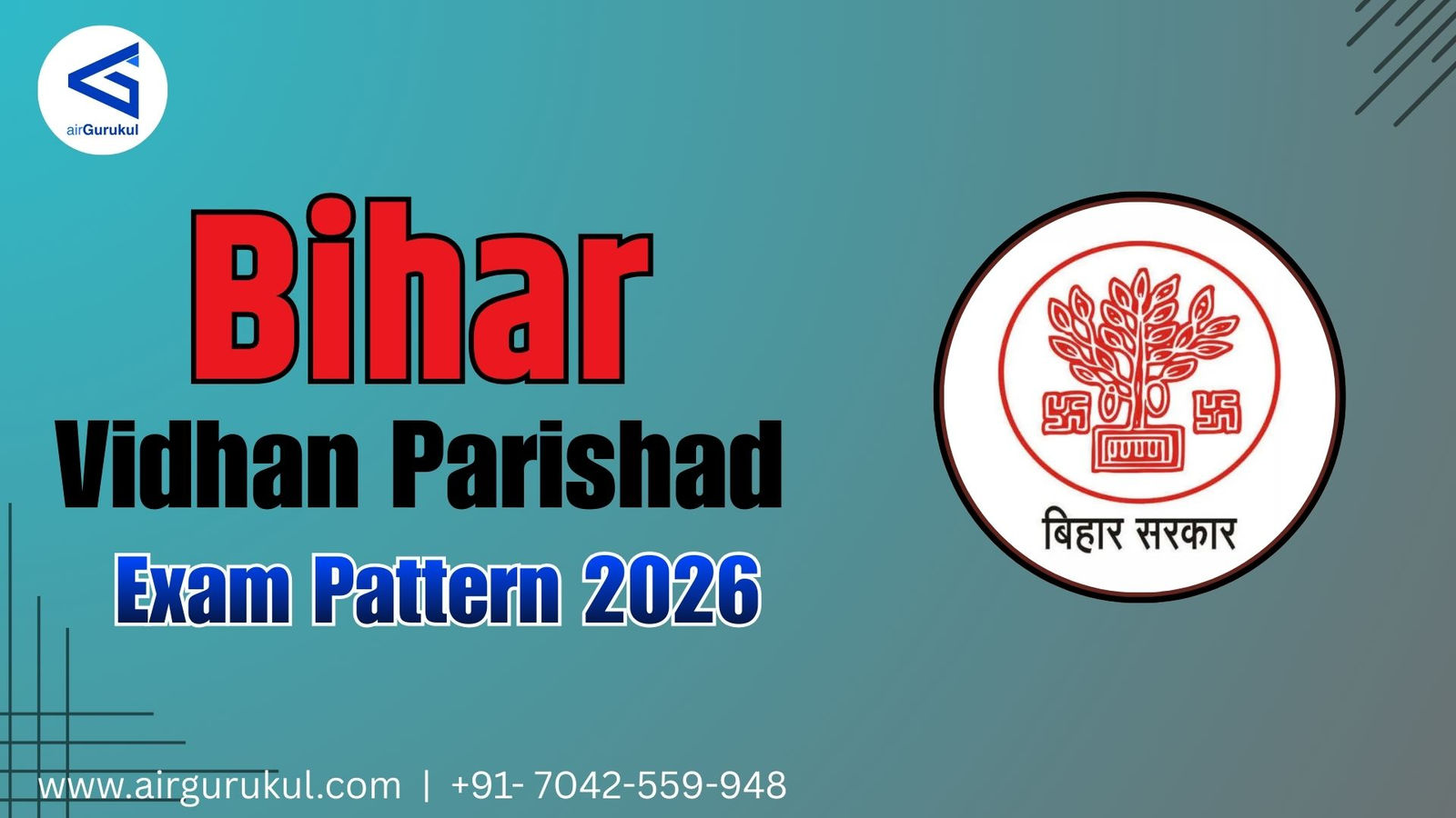 Bihar Vidhan Parishad Exam Pattern 2026: PA, DEO, LDC & Steno Guide