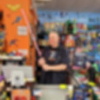 Paul with Lightsaber