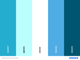 Bird & Bloom Color Palette