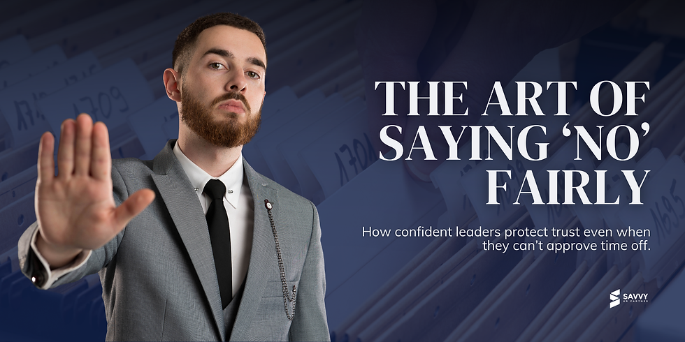 Denying PTO? The System for Fair and Legal Time-Off Management