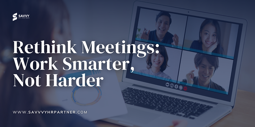 Too Many Meetings Are Hurting Productivity