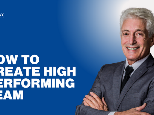 How to Create High-Performing Teams