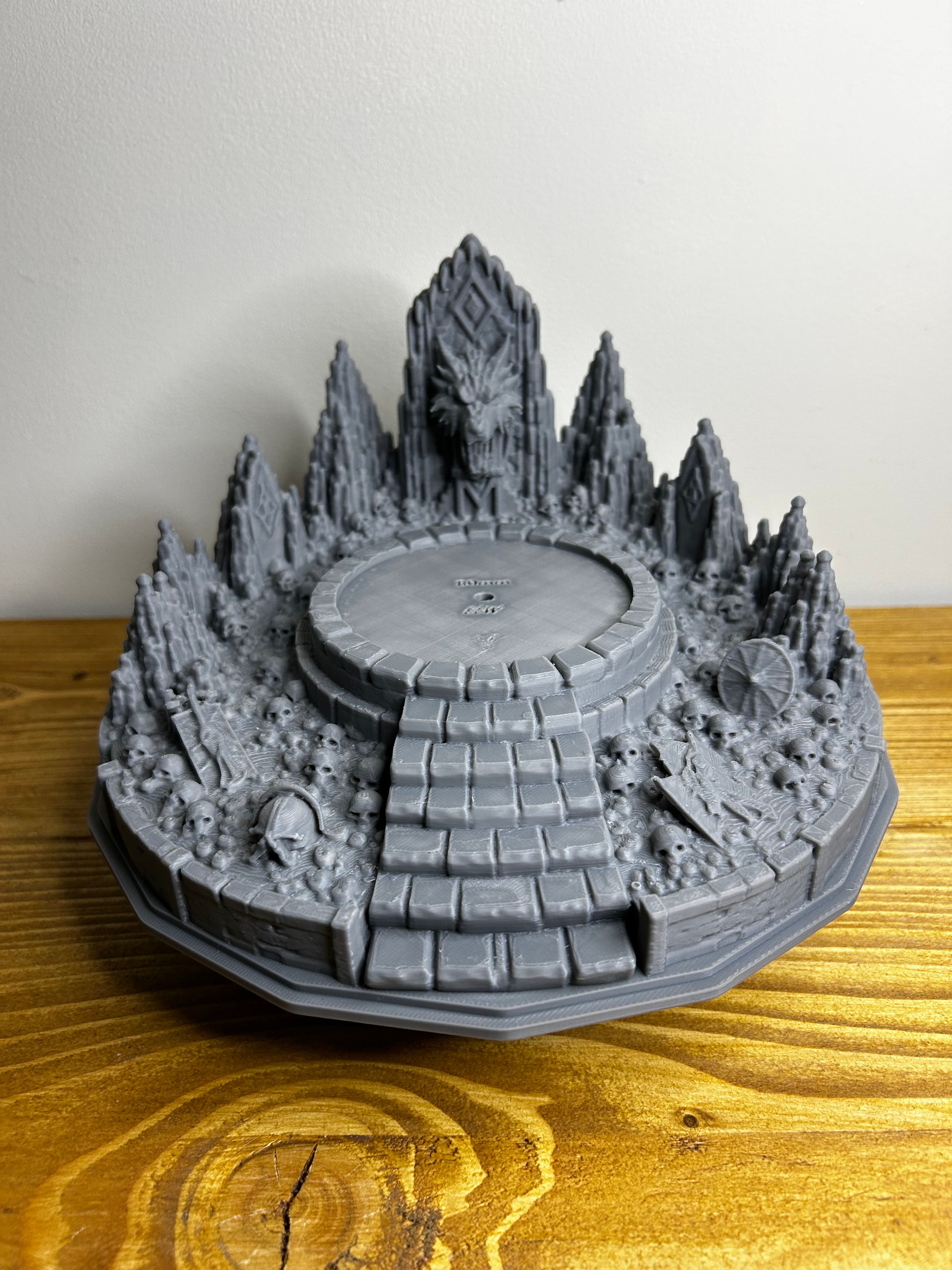 Frostfang Throne Display Stand