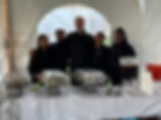 Full Service Onsite Buffet Style service for 4 hours Up to 100 ppl