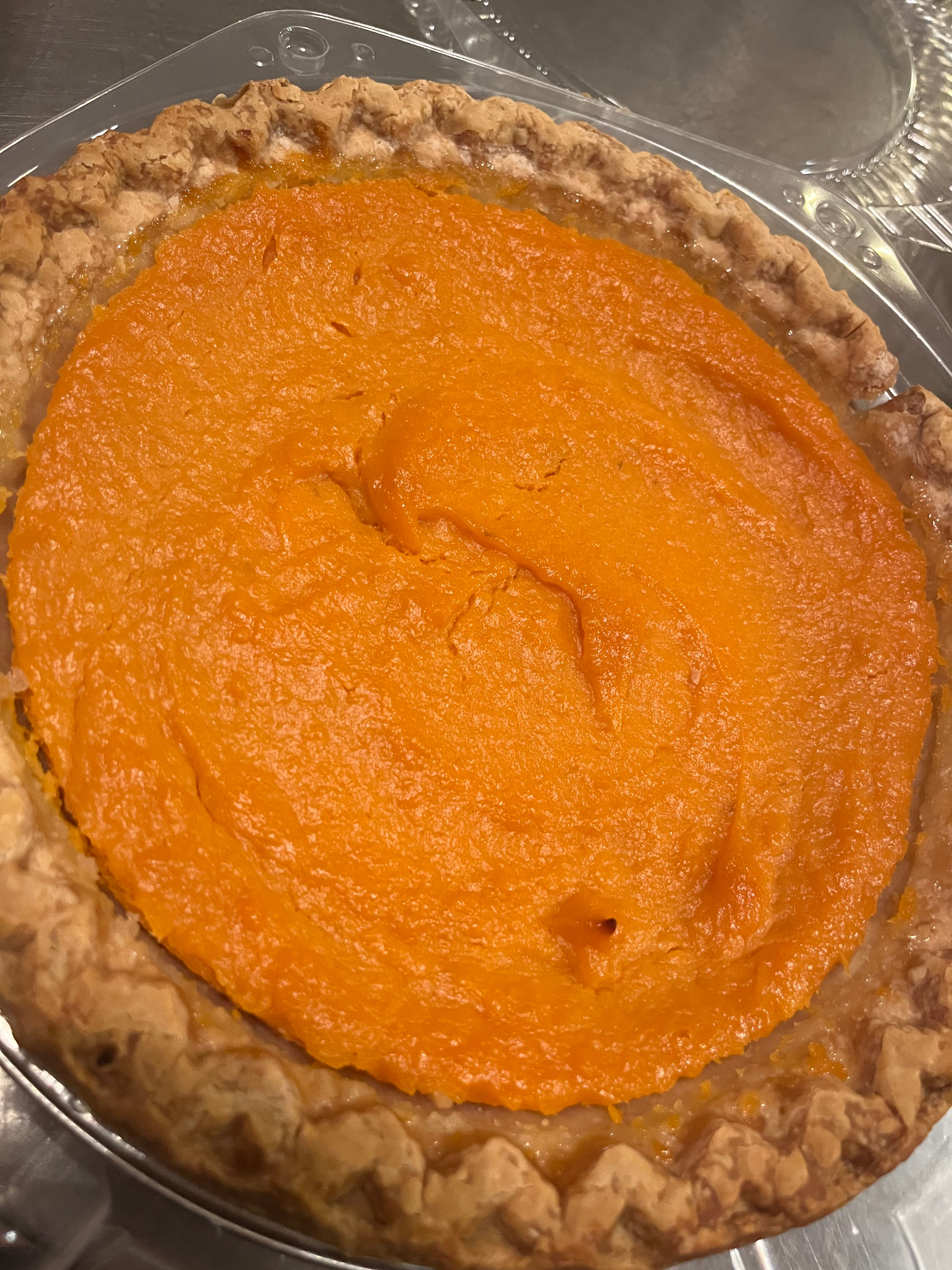 Deep Dish Sweet Potato Pie