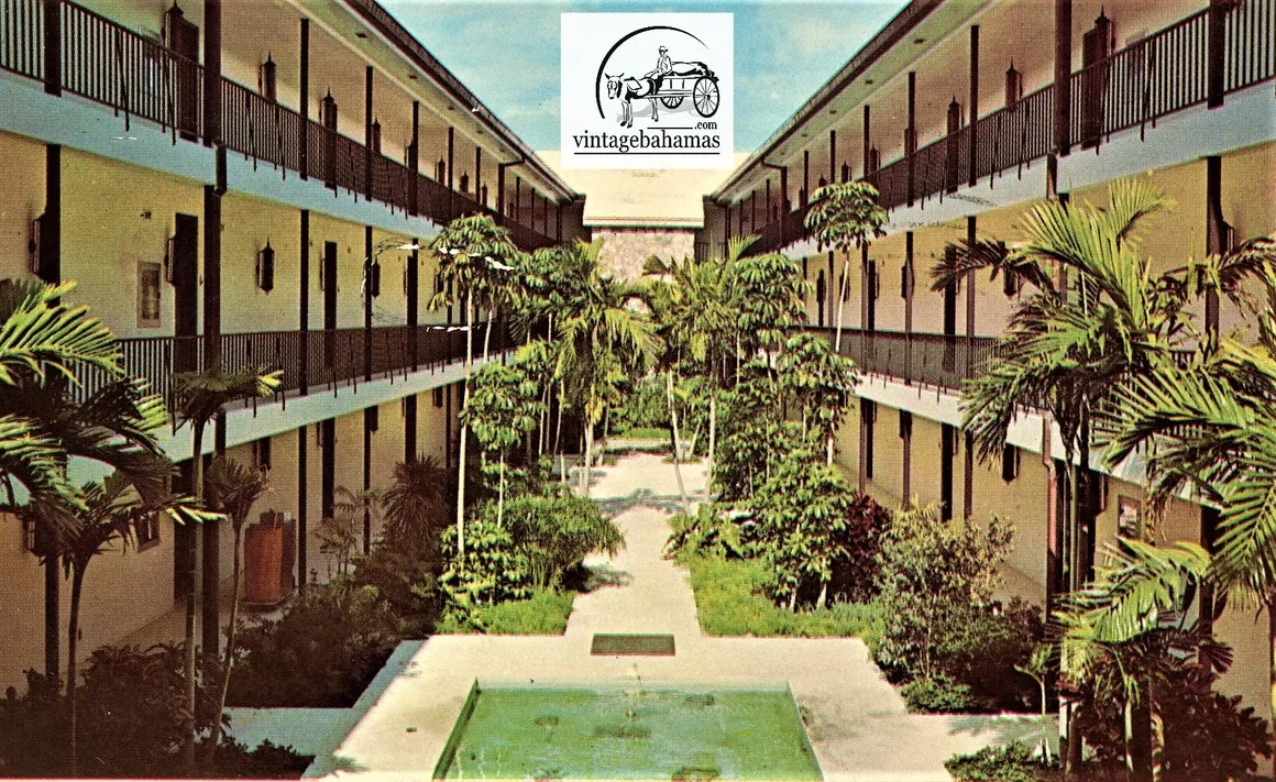 Interior Gardens of Lucayan Beach Hotel