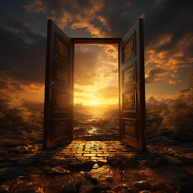ramata__daylight_stunning_opened_door_shining_gold_v_5.2_d3cef513-428c-4ff1-9404-95744a0f5