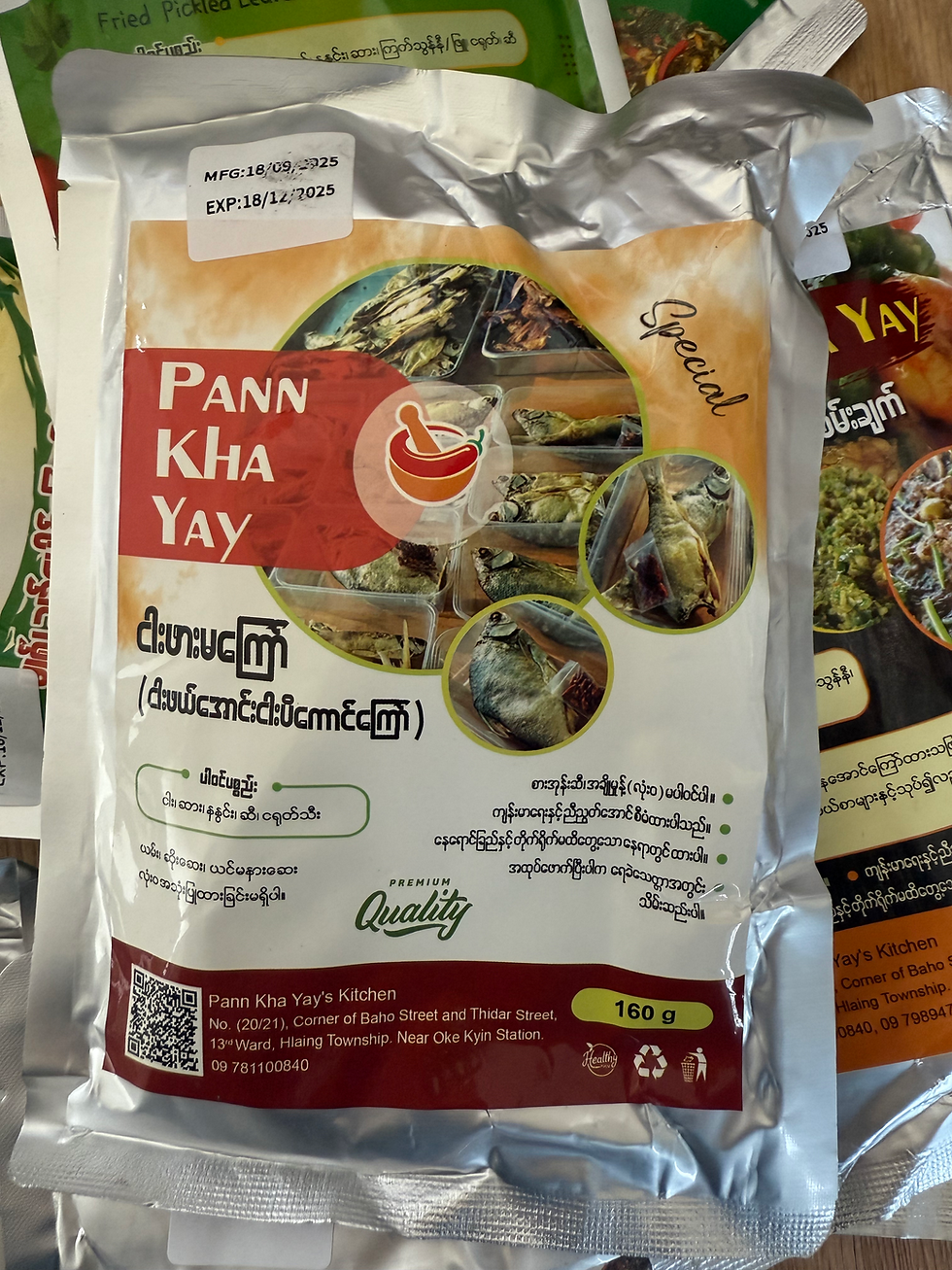 Pann Kah Yay - Fried carpet with chilli