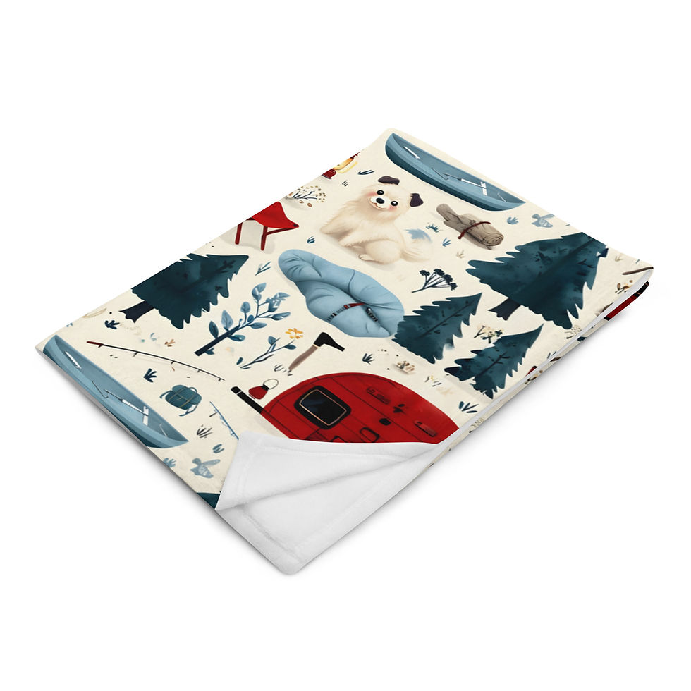 Thumbnail: Camping Throw Blanket