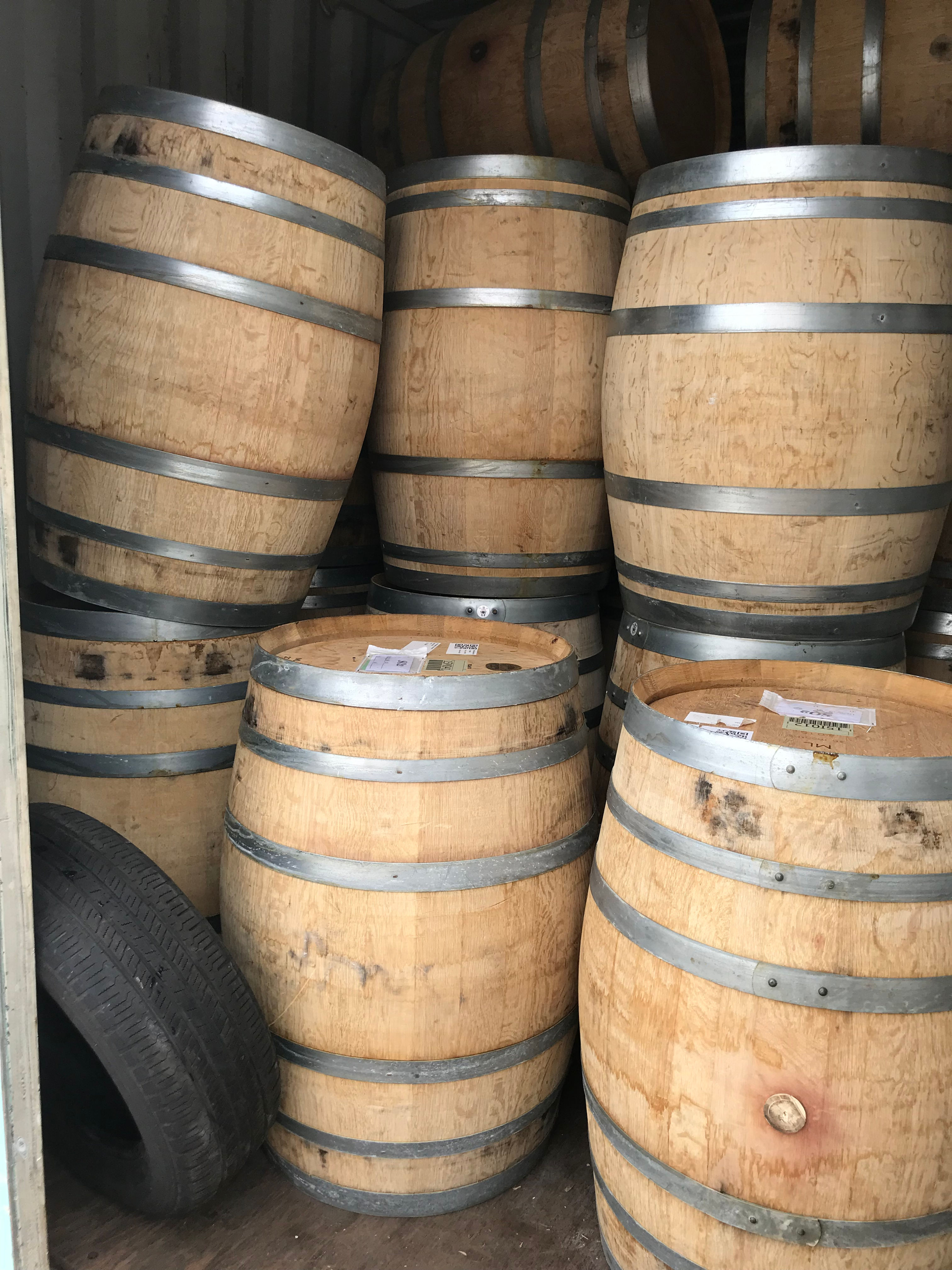 Wine Barrels (Napa Valley)