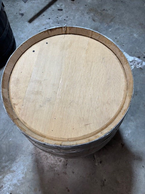 Thumbnail: NEW 30 gallon barrels from Barrel Mill for aging, storage or furniture char 3