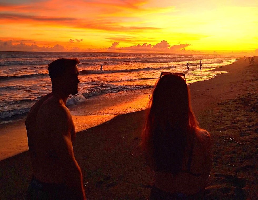You'll witness spectacular sunsets in El Paredón Guatemala during the 'rainy season' (Photo: Stephanie Capper)