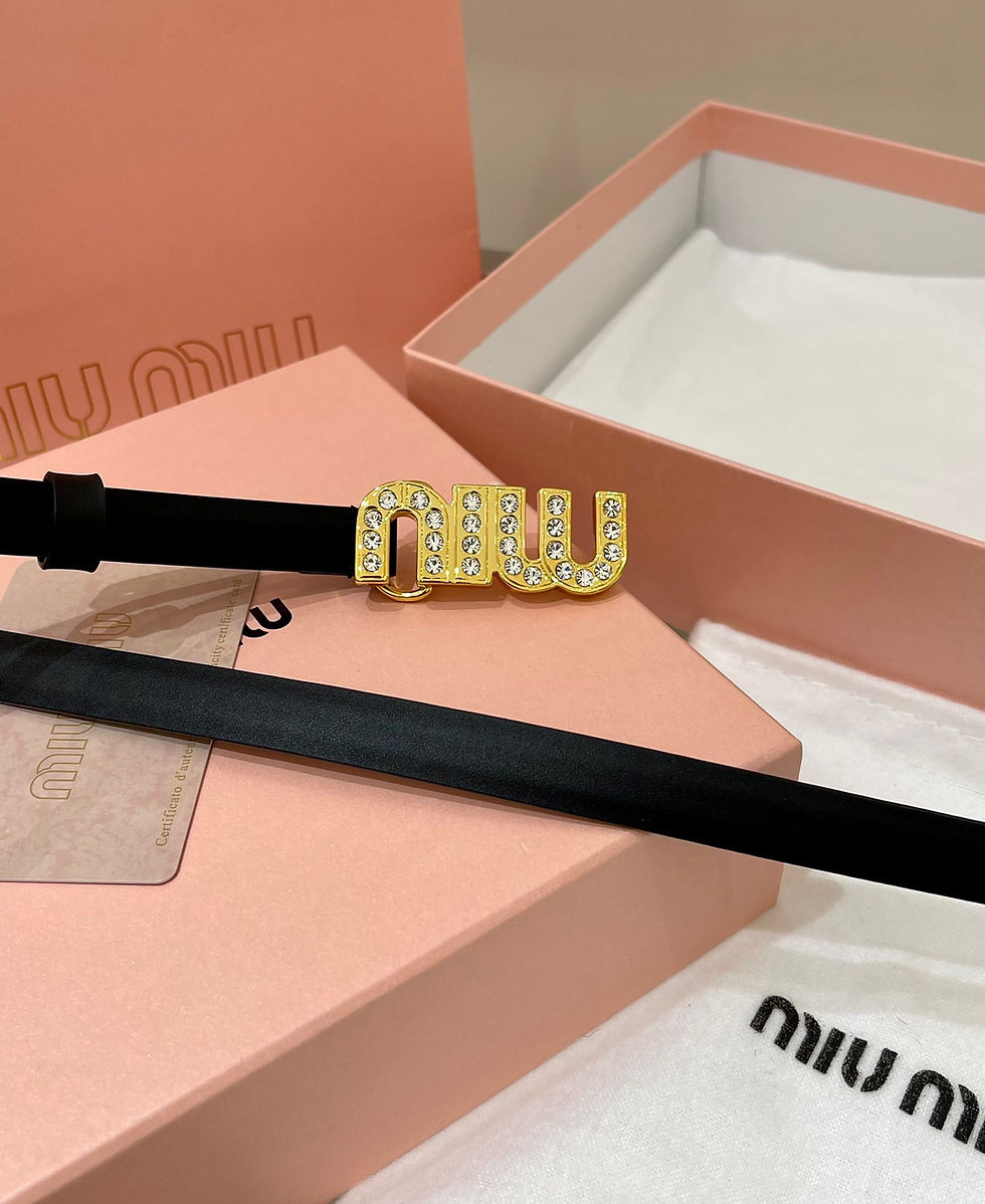 Thumbnail: MIU MIU BELT 1,5CM