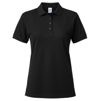 Polo corte dama- color: Negro
