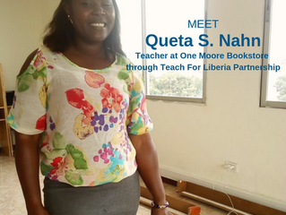 Meet One Moore Bookstore’s new teacher/tutor Queta S. Nahn!
