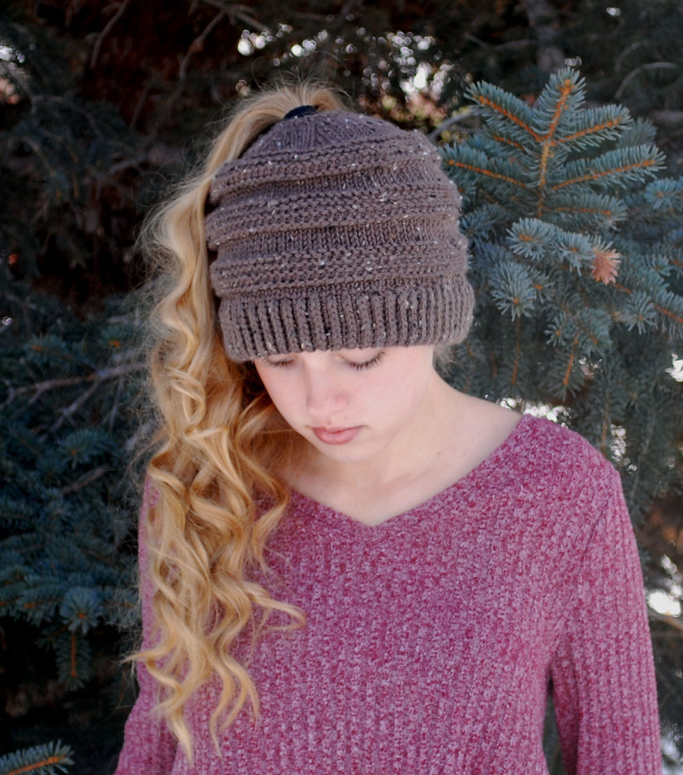 Thumbnail: Knit-Look Crochet Beanie Hat Pattern