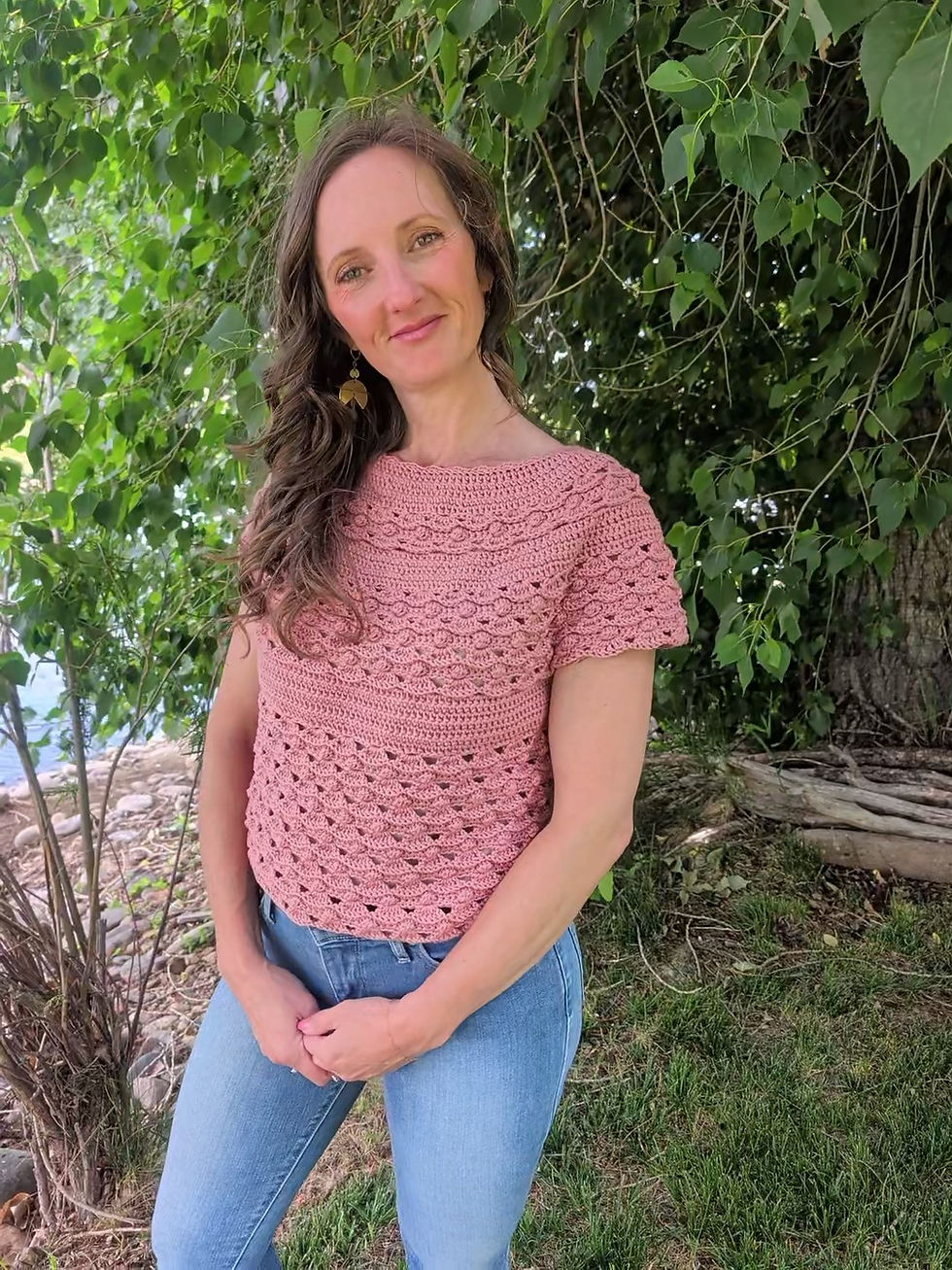 Crochet Summer Top PDF Pattern