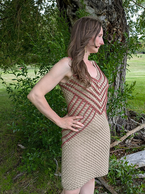 white christmas dresses Crochet Blue Long Dress – VETCHY main image 0