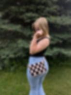 Thumbnail: Checkered Crossbody Belt Bag Crochet Pattern