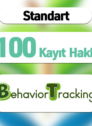 Behavior Tracking 100 Kayıt | Standart