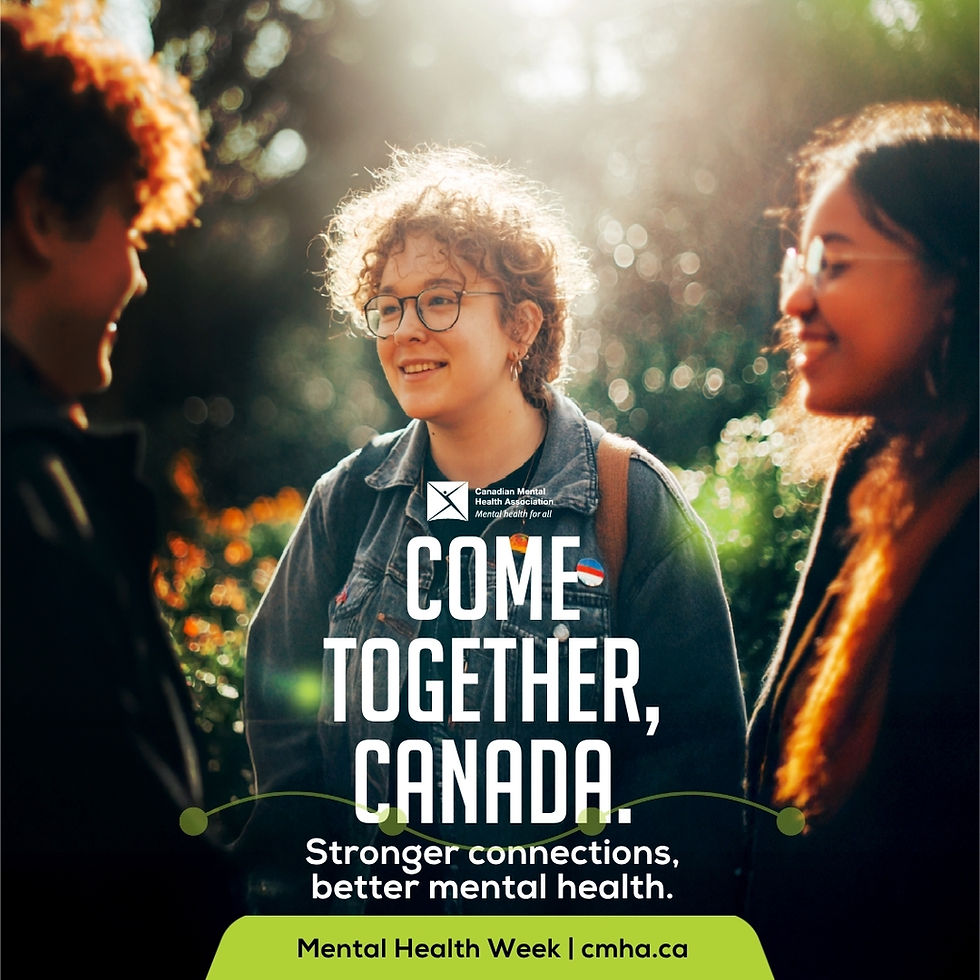 Mental Health Week: Let’s Come Together