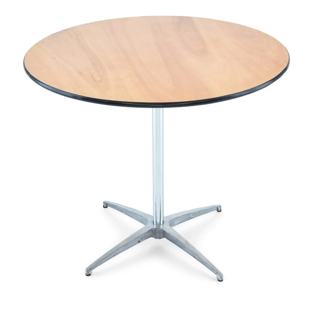30" Round Cocktail Table, 30" Height