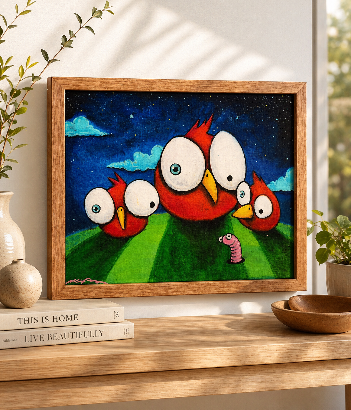 The Late Worm Gets The Bird