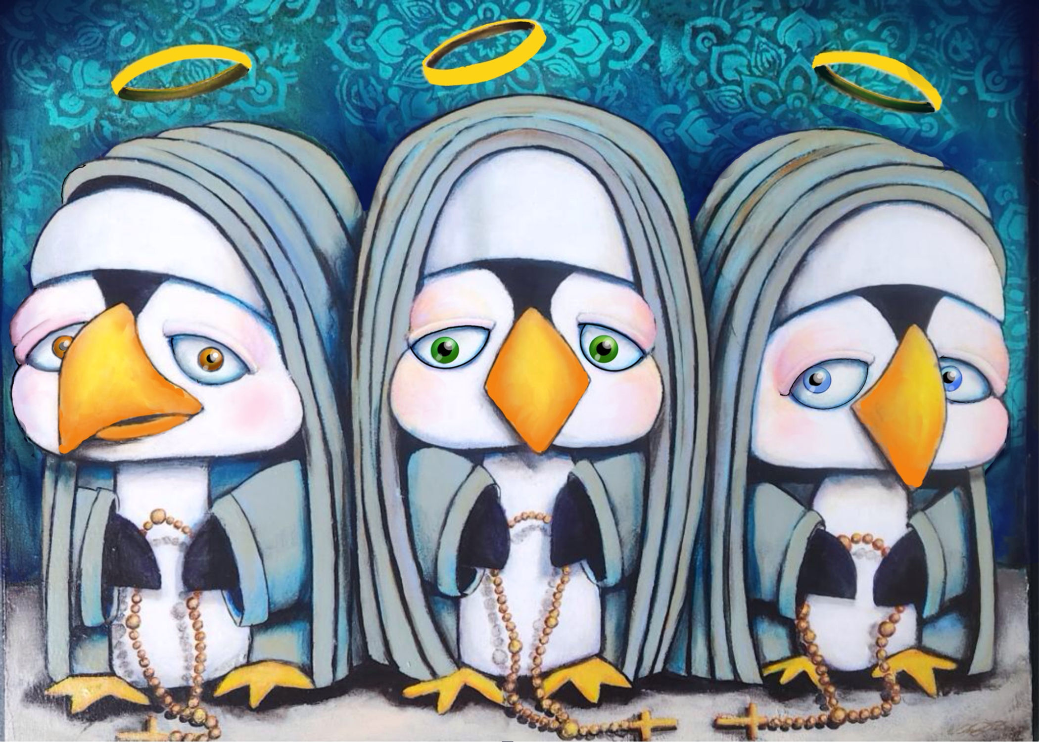 Birds of Pray (print)