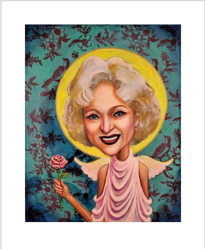 Thumbnail: BETTY WHITE 3D Matted Print