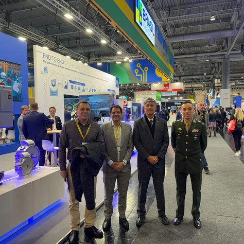 Curva J Tech presents ballistic recycling project at Hannover Messe 2026 and meets with the Brazilian Army