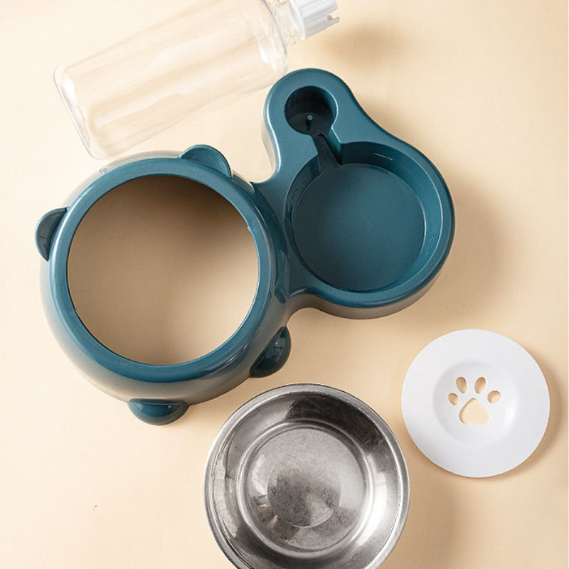 Thumbnail: Automatic Pet Feeder and Water Dispenser, Integrated Feeding System for Cats and