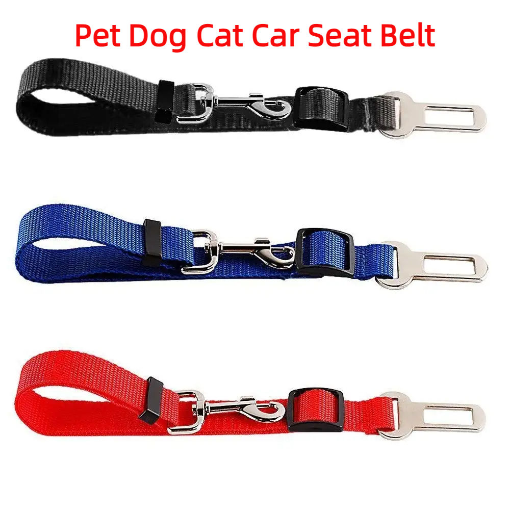 Pet Dog Cat Car Seat Dog Car Seat Belt Safety Protector Travel Pets Accessories