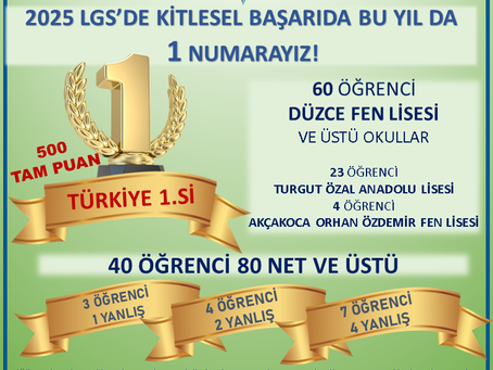 2025 LGS’ye Su Damlası Eğitim Kurumları Damgası 👏🥇🎯