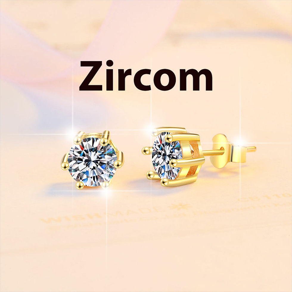 Thumbnail: 2ct 8mm Moissanite Earrings for Women Lab Grown Diamond Ear Studs 925 Sterling S