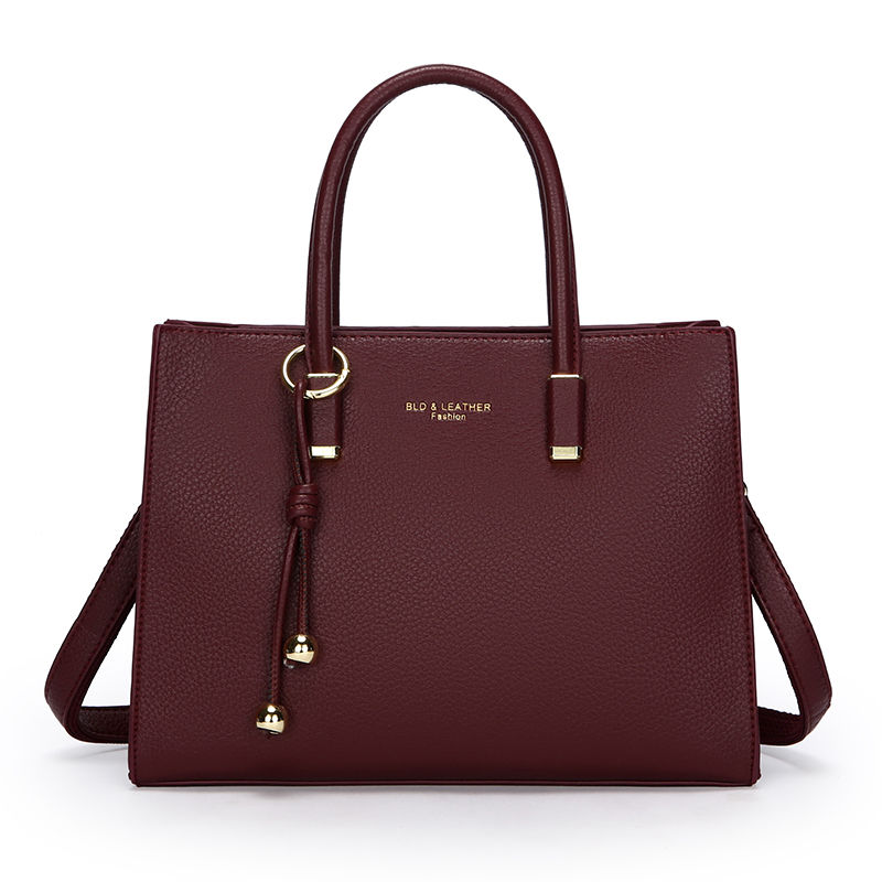 Thumbnail: Genuine Brand Top Quality Leather Handbag Women's Tote Messenger Sac Designer La