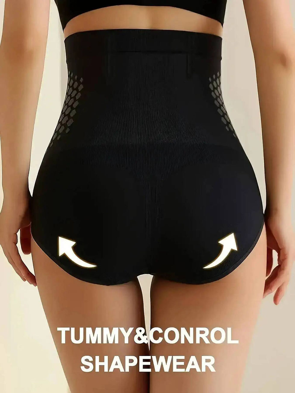 Thumbnail: Soft Women's Body Shaping Shorts Microparticle Sculpting Shorts Seamless High-Wa