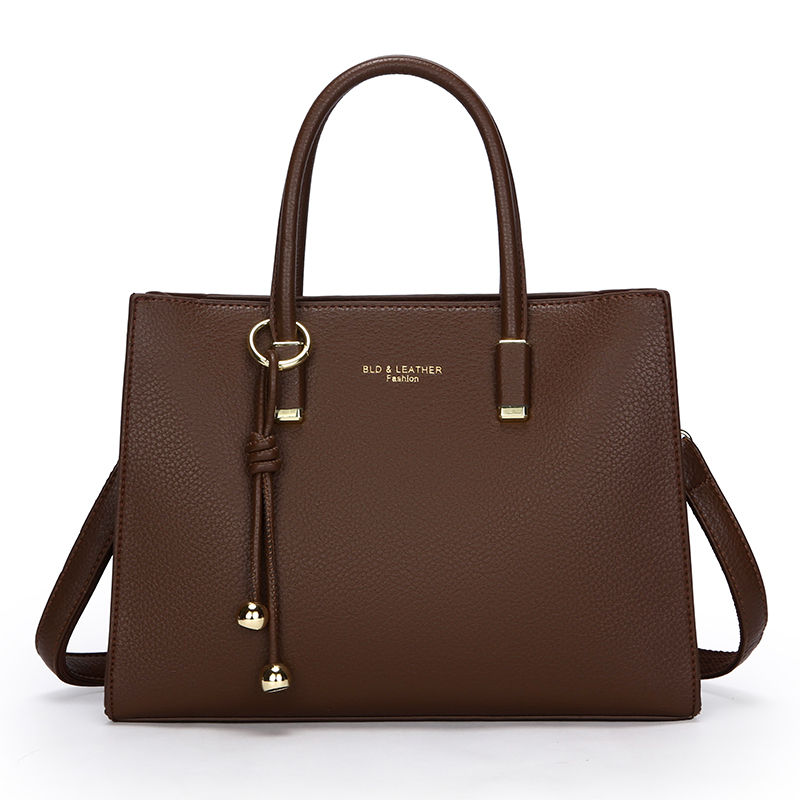 Thumbnail: Genuine Brand Top Quality Leather Handbag Women's Tote Messenger Sac Designer La