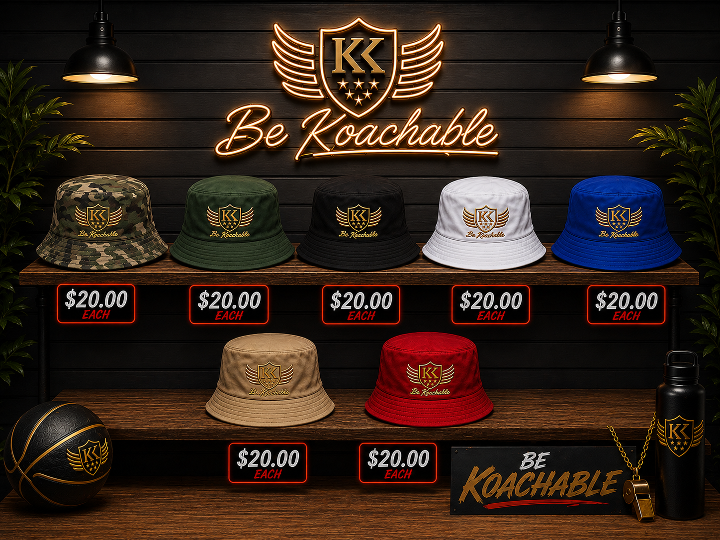 Koachable Bucket Hat