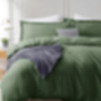 New_ Duvet Olive Green