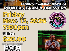 Friday November 13, 2026 @ Powers Farm and Brewery - Midland, VA