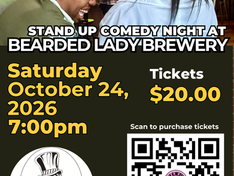 Saturday October 24, 2026 @ Bearded Lady Brewery - Elizabethville, Pennsylvania