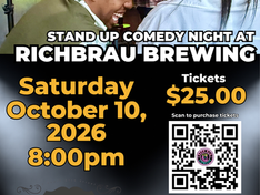 Saturday October 10, 2026 @ Richbrau Brewing - Richmond, VA