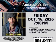 Friday October 16, 2026 @ Stan and Joe's Saloon - Annapolis, MD