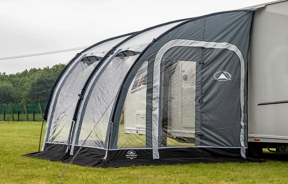 SunnCamp Ultima Versara 260 poled caravan porch awning in excellent used condition.