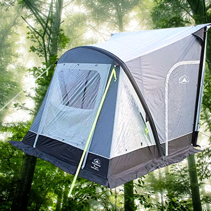 SunnCamp Swift 260 AIR inflatable caravan porch awning with pump and curtains