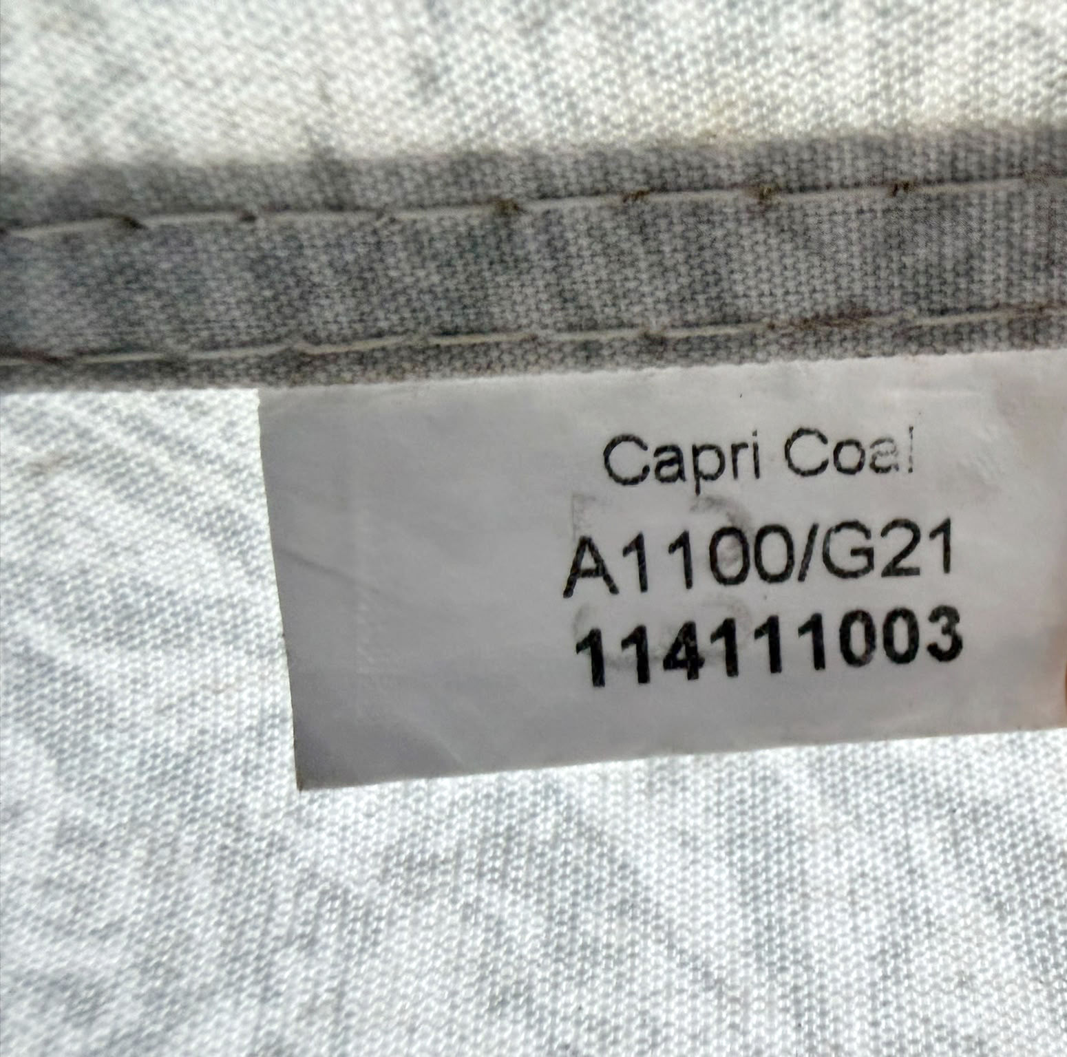 Isabella Capri Coal A1100 G21 full caravan awning with CarbonX frame