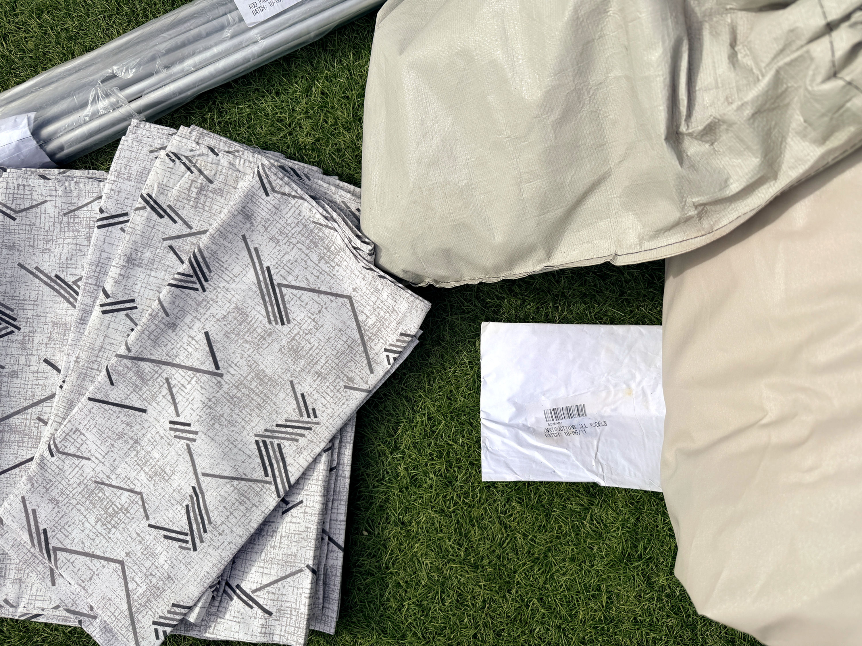 Bradcot Aspire Size 11 900–925cm charcoal EX-DEMO full caravan awning