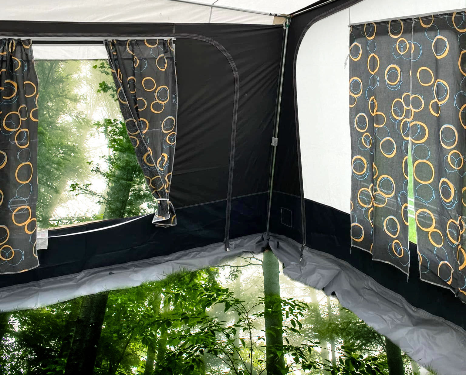 Dorema Daytona Size 16 1025–1050cm full caravan awning with steel frame
